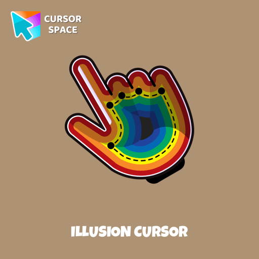 Illusion cursor pointer cursor
